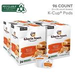 Gloria Jean's Coffees Butter Toffee, Single-Serve Keurig K-Cup Pods, Flavored Medium Roast Coffee, 96 Count
