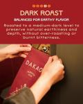 DAKAO COFFEE - Specialty Fine Robusta, Vietnam Single Origin, Dark Roast, Honey Process, Roasted in California, Whole Bean 12oz
