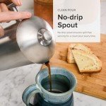 Frieling Double-Walled Stainless Steel French Press 17oz