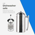 Frieling Double-Walled Stainless Steel French Press 17oz