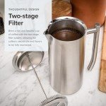 Frieling Double-Walled Stainless Steel French Press 23 oz