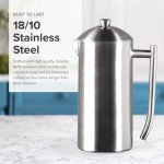Frieling Double-Walled Stainless Steel French Press 23 oz