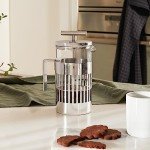 Alessi Stainless Steel Coffee Maker, 3 Cups