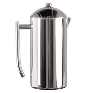 Stainless Steel Double-Walled French Press - 17 Oz