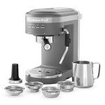 Matte Charcoal Grey KitchenAid Espresso Machine