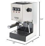 Gaggia Classic Pro Espresso Machine in Stainless Steel