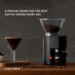 Bodum Bistro Black Electric Burr Coffee Grinder