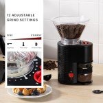 Bodum Bistro Black Electric Burr Coffee Grinder