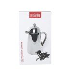 8-Cup Stainless Steel French Press with Carafe