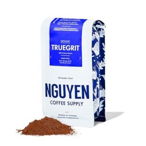 Nguyen Coffee Truegrit Medium Roast Ground Coffee