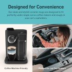 Nova Ceramics Reusable Travel Coffee Mug – Black