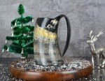 Authentic Viking Horn Mug - 16oz Unique Cup