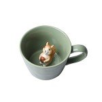 Cute Squirrel Ceramic Coffee Mug - 355ml