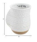 Nordic Knit Handwarmer 14oz Ceramic Coffee Mug