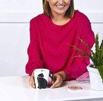 Adorable Cat Mug with Tail Handle – 11 Oz