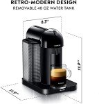 Nespresso Vertuo Coffee and Espresso Machine - Black