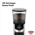 OXO On Conical Burr Coffee Grinder with Scale
