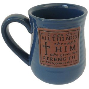 Can Do All Things Pottery Coffee Mug