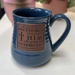 Can Do All Things Pottery Coffee Mug