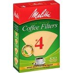 Melitta No. 4 Brown Paper Coffee Filters