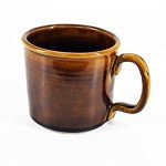Brown Swirl 14oz Handmade Ceramic Coffee Mug