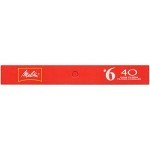 Melitta Unbleached Brown Coffee Filters, 40 Count