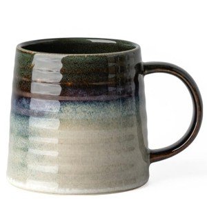 Handmade 16oz Ceramic Coffee Mug - Transmutation Glaze
