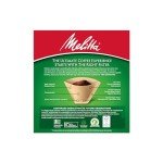 MELITTA Natural Brown #4 Cone Coffee Filters - 100 Count