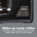 Proctor Silex Programmable Drip Coffee Maker, 12 Cups