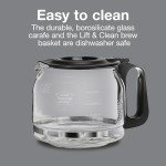 Proctor Silex Programmable Drip Coffee Maker, 12 Cups