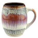 Large 20 oz Ceramic Coffee Mugs - Set of 4