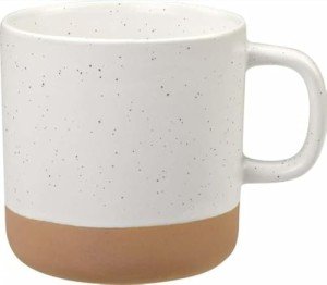 Trendy 12oz Ceramic Mug with Unique Art Design