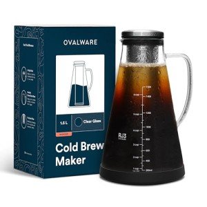 Airtight 1.5L Cold Brew and Iced Tea Maker