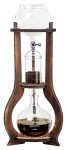 Iced Coffee Dripper with Wooden Stand - Serves 6-8 Cups
