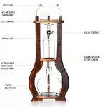 Iced Coffee Dripper with Wooden Stand - Serves 6-8 Cups