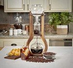 Iced Coffee Dripper with Wooden Stand - Serves 6-8 Cups