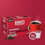 Eight O'Clock Coffee Medium Roast K-Cup Pods, 72 Count