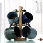 Fog Blue 18 Oz Ceramic Coffee Mug