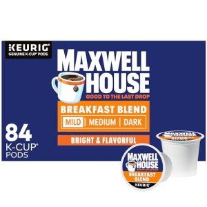 Maxwell House Breakfast Blend Coffee K-Cups (84 Count)