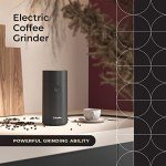 MuellerLiving Electric Coffee and Spice Grinder - Black