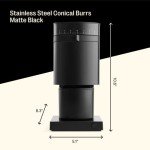 Fellow Opus Electric Burr Coffee Grinder - Matte Black