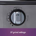 Mr. Coffee Automatic Burr Grinder with 18 Settings