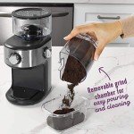 Mr. Coffee Automatic Burr Grinder with 18 Settings