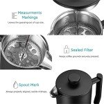 Belwares 50 OZ Stainless Steel French Press Coffee Maker