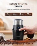 SHARDOR Silent Automatic Coffee Bean Grinder, Black