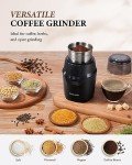 SHARDOR Silent Automatic Coffee Bean Grinder, Black
