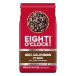 Eight O'Clock 100% Colombian Whole Bean Coffee 20oz