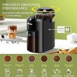 Wancle Electric Burr Coffee Grinder with 28 Settings