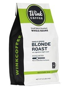 Wink Blonde Roast Whole Bean Coffee, 2.2 lbs