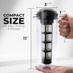 VINCI 1.4L Cold Brew Coffee Maker with Dual Filter